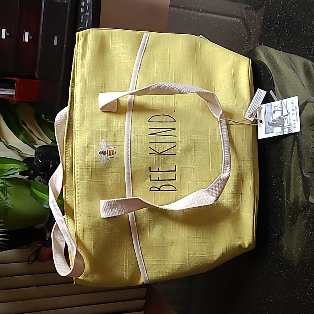 Rae Dunn Bee Kind Insulated Tote